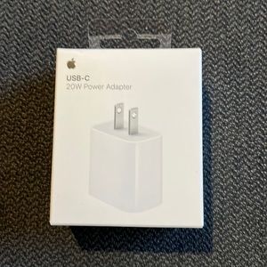 Apple 20W USB-C Power Adapter. New sealed box.